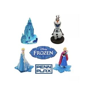 Penn Plax Disney Frozen Aquarium Decorations Elsa Anna Olaf Castle